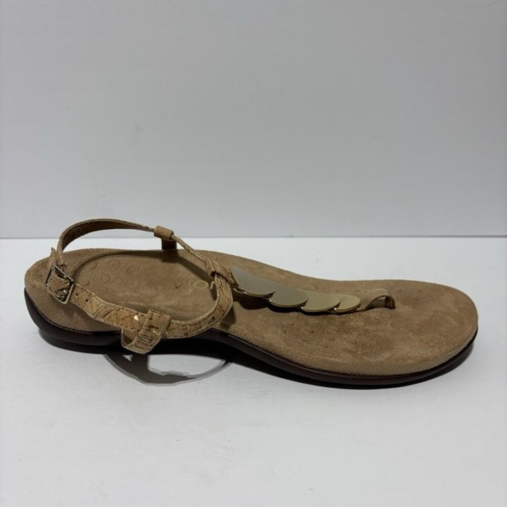 Vionic Women’s Rest Miami Gold Cork Sandals, Size 9 Wide